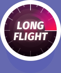 Long Flight icon badge